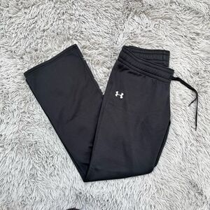 Under Armour Storm Black Semi Fitted Sweat Pants, Size M